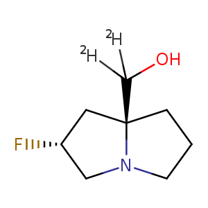 [(2R,7aS)-2-fluoro-hexahydro-1H-pyrrolizin-7a-yl](²H₂)methanol