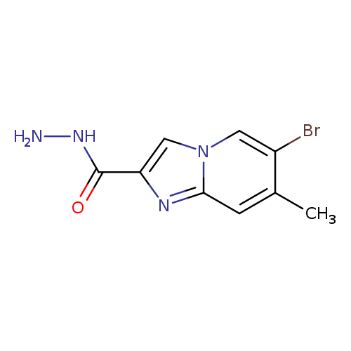 6-Bromo-7-methylimidazo[1,2-a]pyridine-2-carbohydrazide