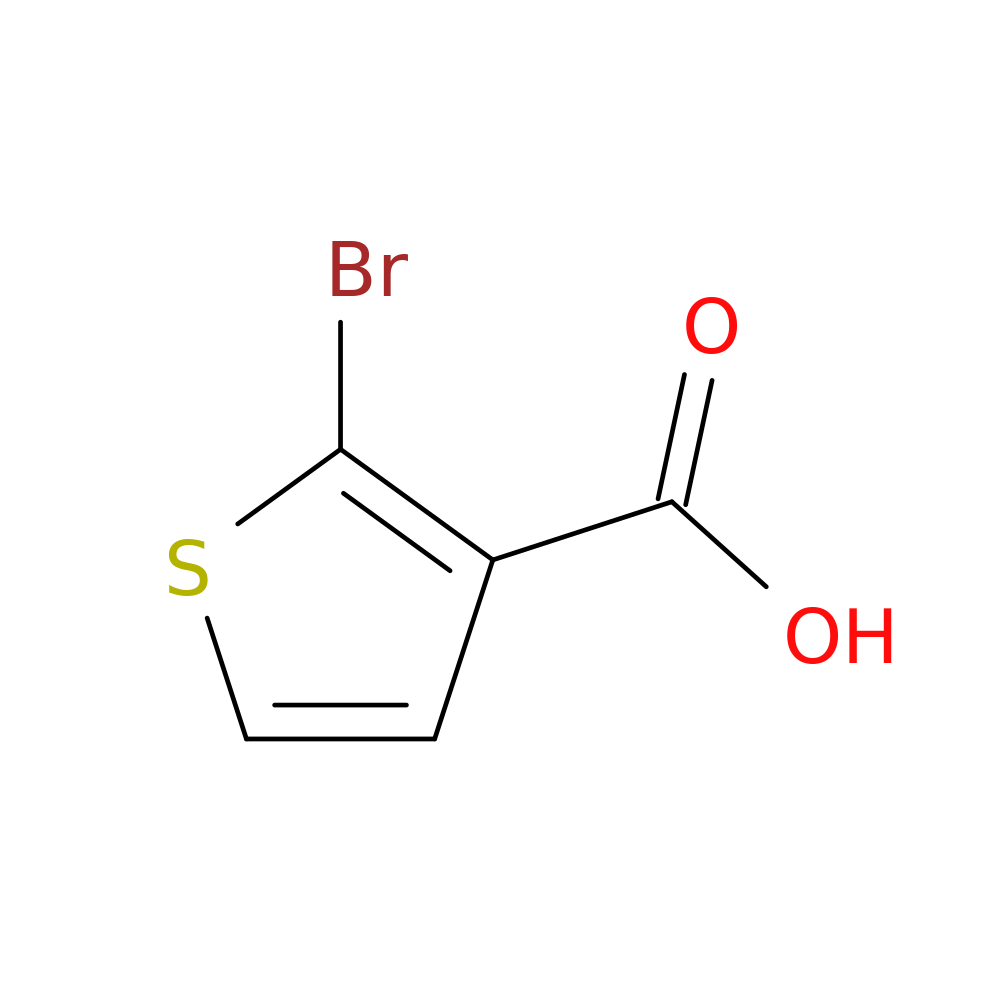 2-Bromo-3-thiophenecarboxylic acid