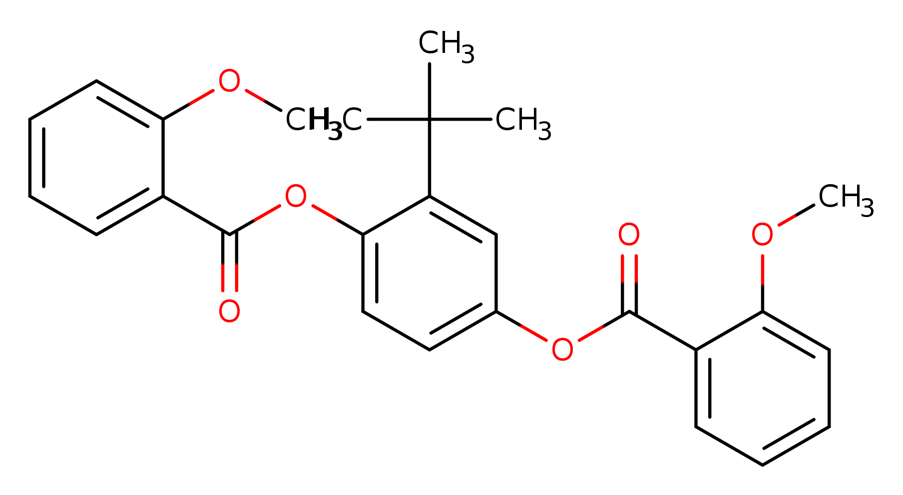 2-tert-butyl-4-[(2-methoxybenzoyl)oxy]phenyl2-methoxybenzoate