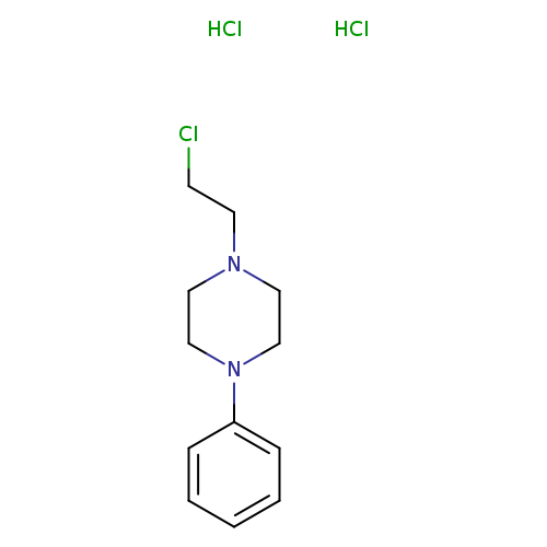 1-(2-chloroethyl)-4-phenylpiperazine dihydrochloride