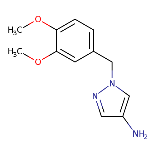 1-[(3,4-dimethoxyphenyl)methyl]-1H-pyrazol-4-amine