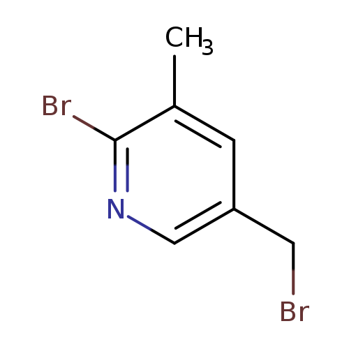 2-bromo-5-(bromomethyl)-3-methylpyridine