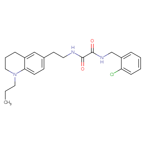 N'-[(2-chlorophenyl)methyl]-N-[2-(1-propyl-1,2,3,4-tetrahydroquinolin-6-yl)ethyl]ethanediamide