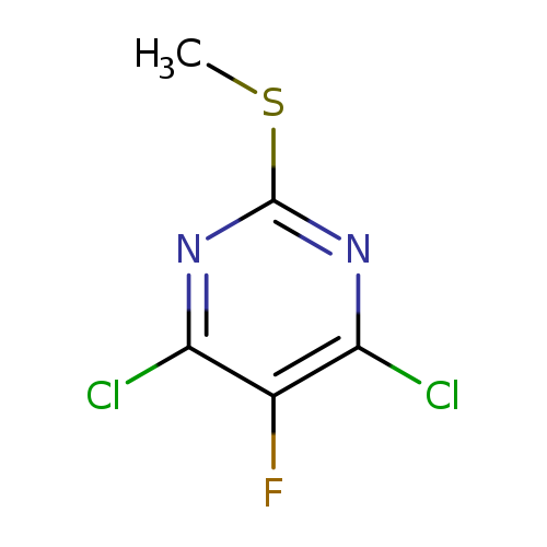 4,6-dichloro-5-fluoro-2-(methylsulfanyl)pyrimidine