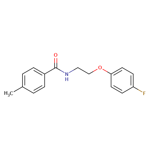 N-[2-(4-fluorophenoxy)ethyl]-4-methylbenzamide
