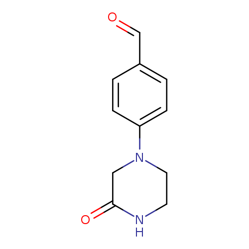 4-(3-oxopiperazin-1-yl)benzaldehyde