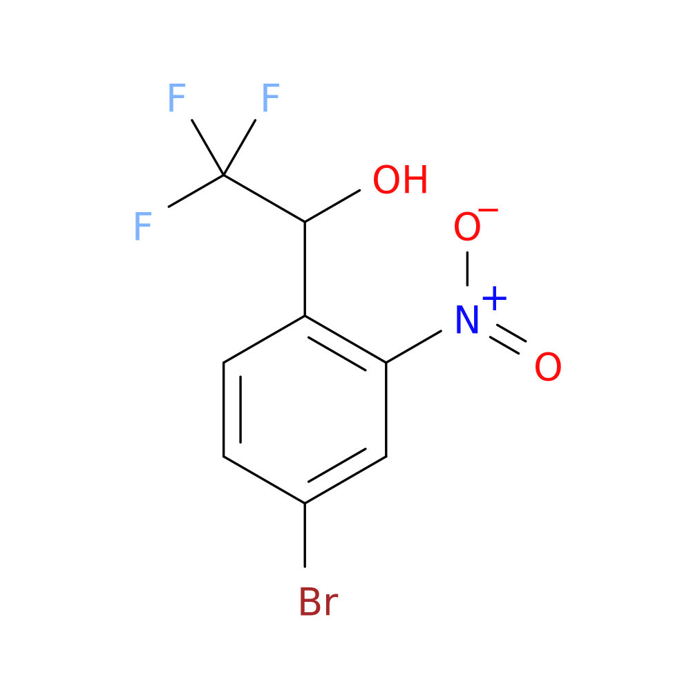 1-(4-Bromo-2-nitrophenyl)-2,2,2-trifluoroethan-1-ol