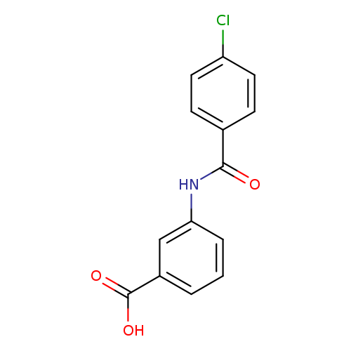3-[(4-Chlorobenzoyl)amino]benzoic acid