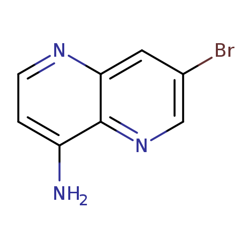 1,5-Naphthyridin-4-amine, 7-bromo-