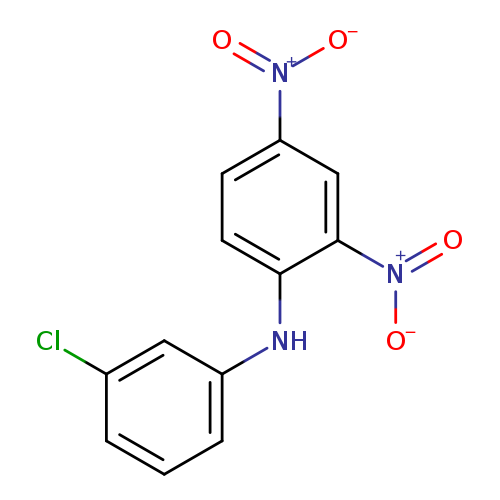 Benzenamine, N-(3-chlorophenyl)-2,4-dinitro-