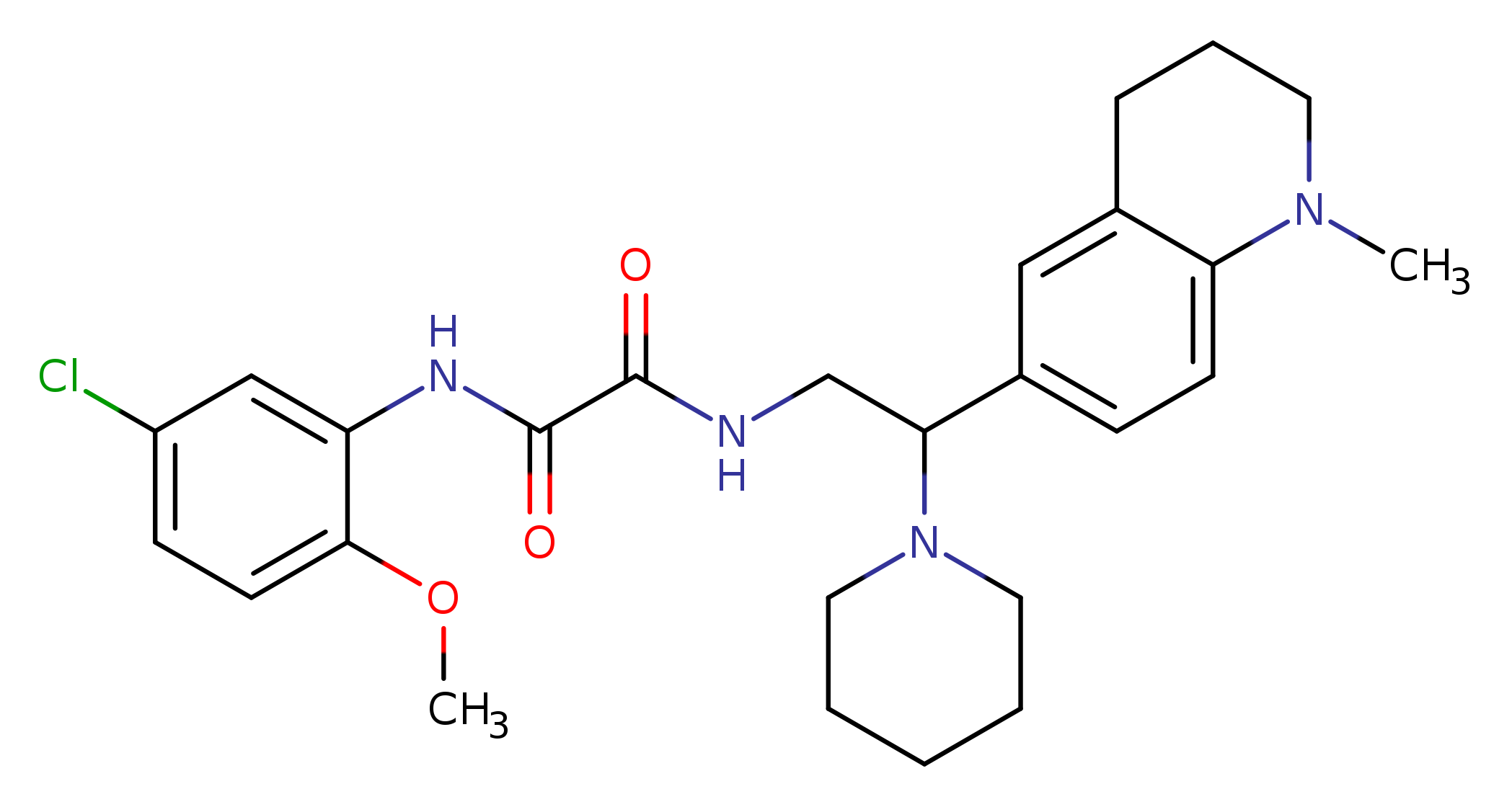 N-(5-chloro-2-methoxyphenyl)-N'-[2-(1-methyl-1,2,3,4-tetrahydroquinolin-6-yl)-2-(piperidin-1-yl)ethyl]ethanediamide