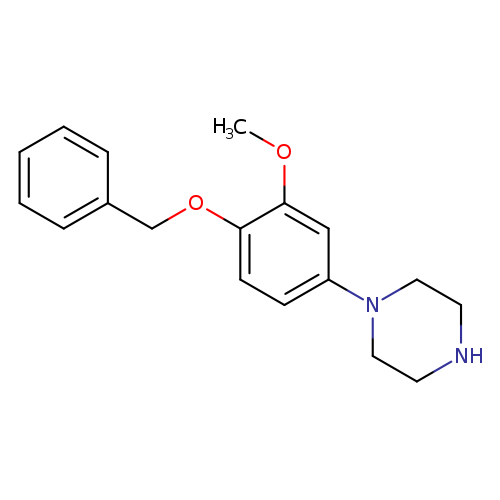 1-(4-Benzyloxy-3-methoxy-phenyl)-piperazine