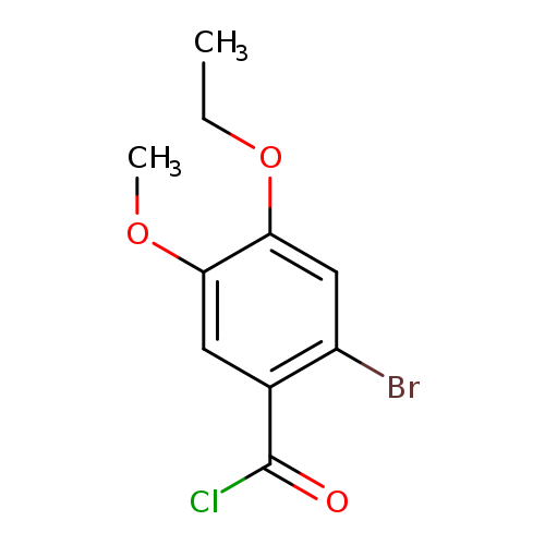 2-Bromo-4-ethoxy-5-methoxybenzoyl chloride