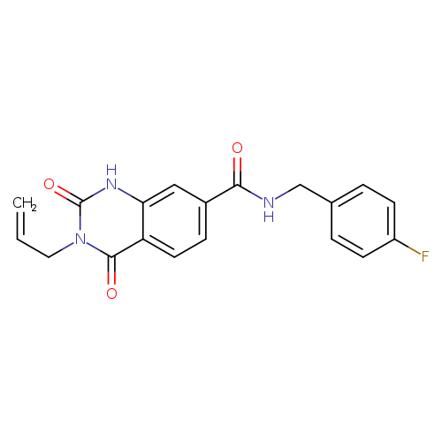 N-[(4-fluorophenyl)methyl]-2,4-dioxo-3-(prop-2-en-1-yl)-1,2,3,4-tetrahydroquinazoline-7-carboxamide