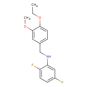 N-[(4-ethoxy-3-methoxyphenyl)methyl]-2,5-difluoroaniline