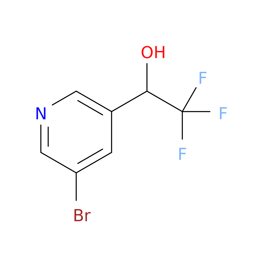 1-(5-Bromopyridin-3-yl)-2,2,2-trifluoroethanol