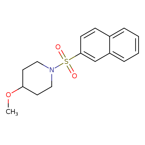 4-methoxy-1-(naphthalene-2-sulfonyl)piperidine
