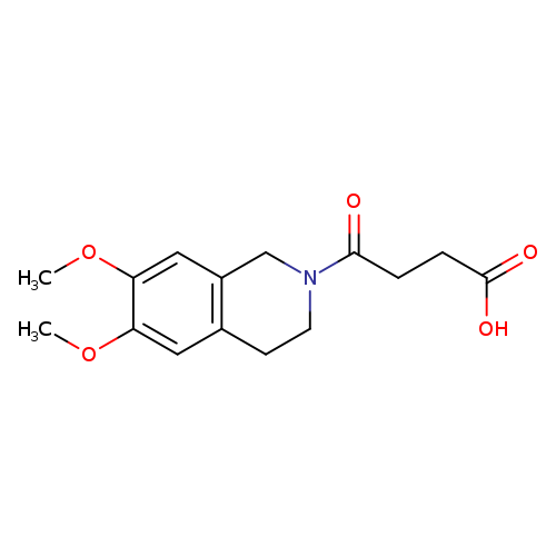 4-(6,7-Dimethoxy-1,2,3,4-tetrahydroisoquinolin-2-yl)-4-oxobutanoic acid
