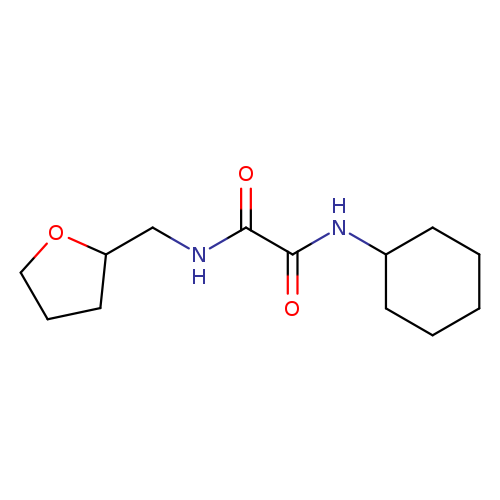 N'-cyclohexyl-N-[(oxolan-2-yl)methyl]ethanediamide