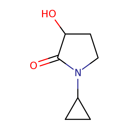 1-cyclopropyl-3-hydroxypyrrolidin-2-one