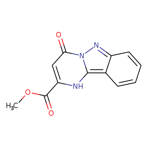 Methyl 4-oxo-1,4-dihydropyrimido[1,2-b]indazole-2-carboxylate