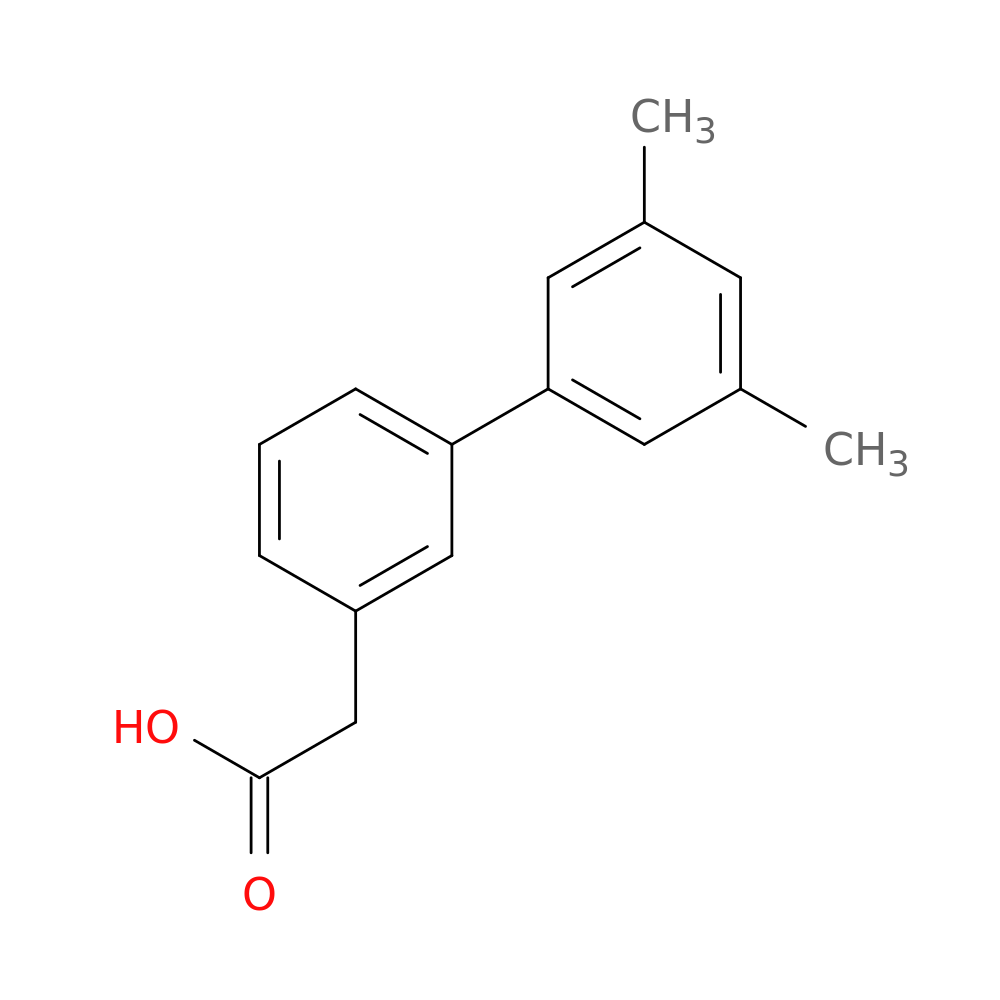 3-(3,5-Dimethylphenyl)phenylacetic acid