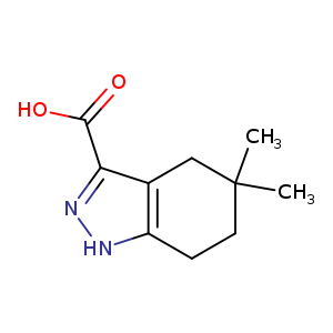 5,5-Dimethyl-4,5,6,7-tetrahydro-1H-indazole-3-carboxylic acid