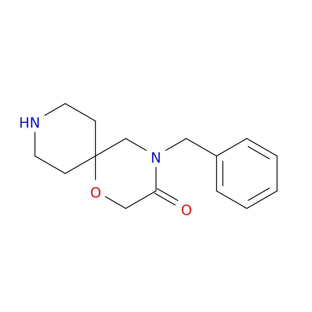 4-Benzyl-1-oxa-4,9-diazaspiro[5.5]undecan-3-one