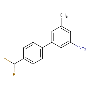 3-[4-(difluoromethyl)phenyl]-5-methylaniline