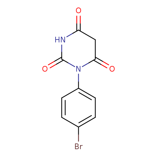 "1-(4-bromophenyl)-1,3-diazinane-2,4,6-trione"