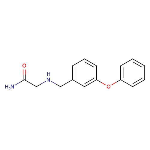 2-([(3-Phenoxyphenyl)methyl]amino)acetamide