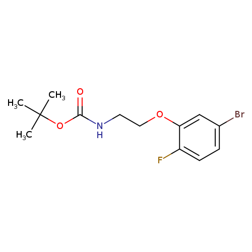 tert-Butyl (2-(5-bromo-2-fluorophenoxy)ethyl)carbamate