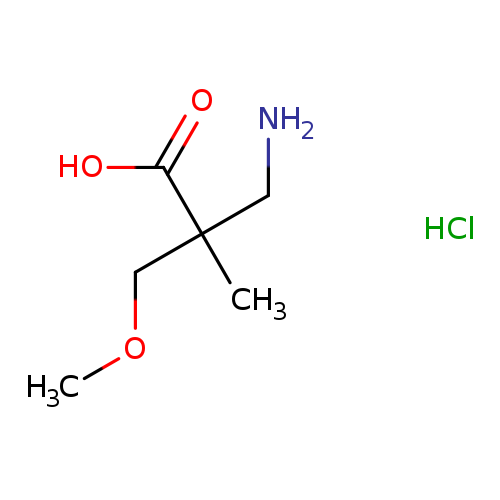 3-amino-2-(methoxymethyl)-2-methylpropanoic acid hydrochloride