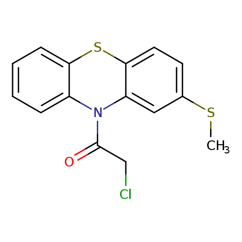 10-(CHLOROACETYL)-2-(METHYLTHIO)-10H-PHENOTHIAZINE