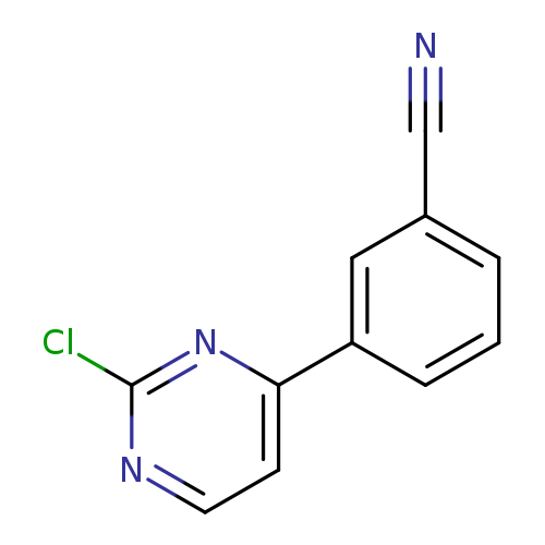 3-(2-CHLOROPYRIMIDIN-4-YL)BENZONITRILE