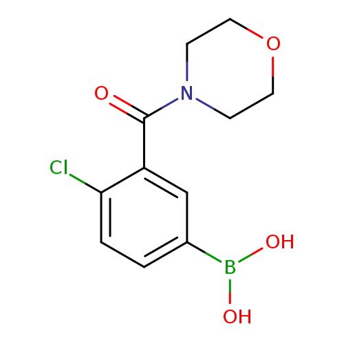 (4-Chloro-3-(morpholine-4-carbonyl)phenyl)boronic acid