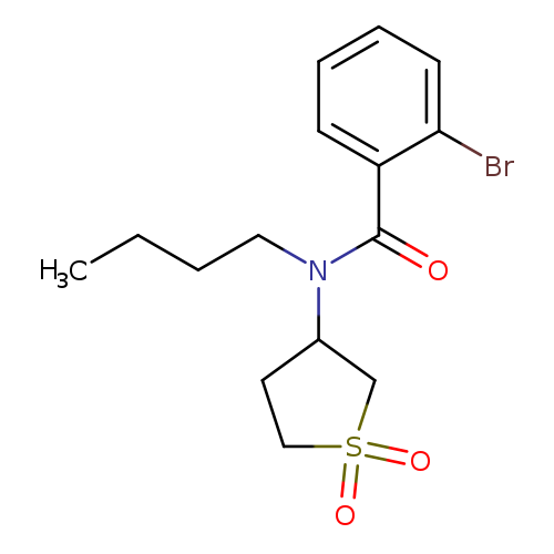 2-bromo-N-butyl-N-(1,1-dioxo-1lambda6-thiolan-3-yl)benzamide