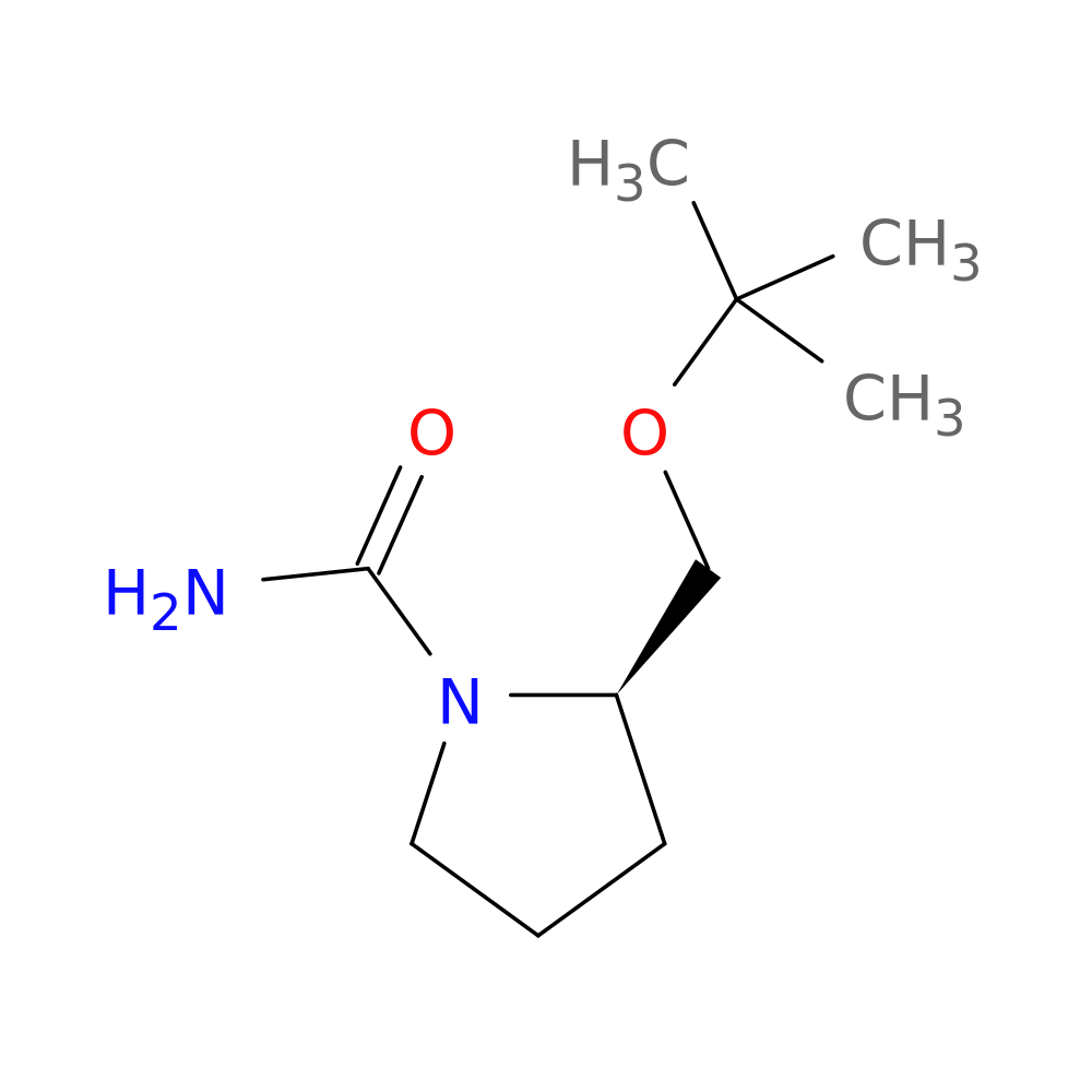 (2R)-2-[(tert-butoxy)methyl]pyrrolidine-1-carboxamide