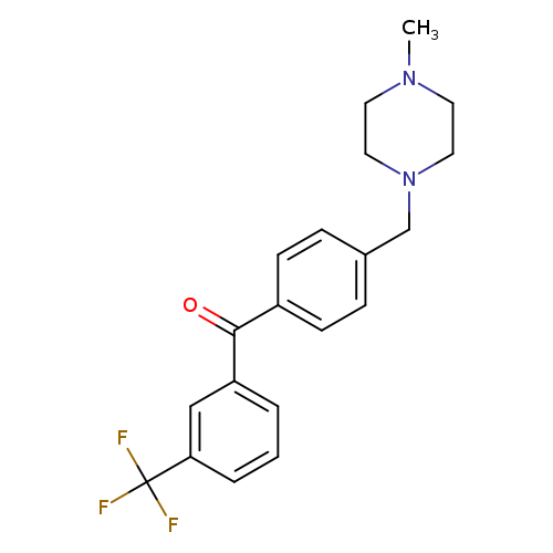 4'-(4-METHYLPIPERAZINOMETHYL)-3-TRIFLUOROMETHYLBENZOPHENONE
