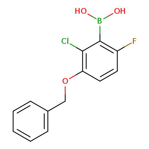 Boronic acid,B-[2-chloro-6-fluoro-3-(phenylmethoxy)phenyl]-