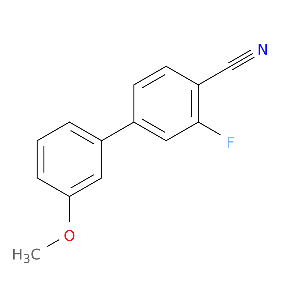 2-Fluoro-4-(3-methoxyphenyl)benzonitrile