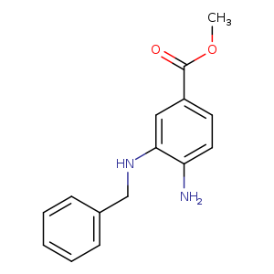 Methyl 4-amino-3-(benzylamino)benzoate