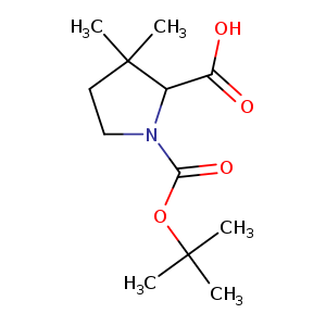 1,2-Pyrrolidinedicarboxylicacid, 3,3-dimethyl-, 1-(1,1-dimethylethyl) ester