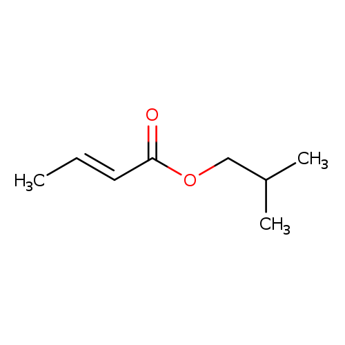 2-Butenoic acid, 2-methylpropyl ester