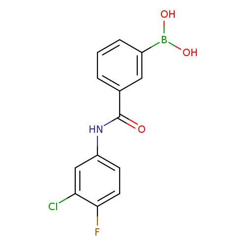 N-(3-Chloro-4-fluorophenyl) 3-boronobenzamide