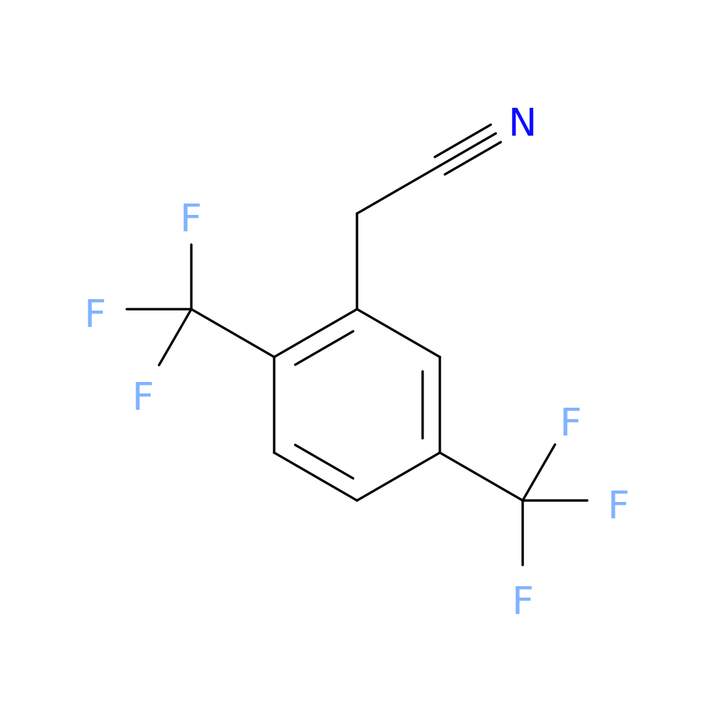 2-(2,5-Bis(trifluoromethyl)phenyl)acetonitrile