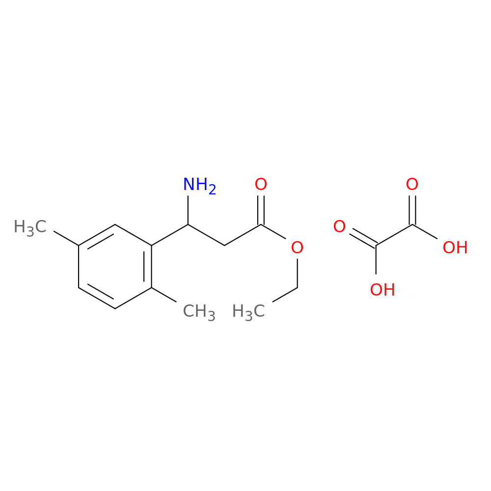 Ethyl 3-amino-3-(2,5-dimethylphenyl)propanoate oxalate