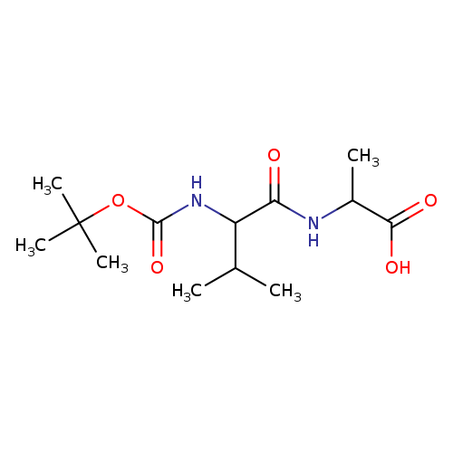 (S)-2-((S)-2-(Tert-butoxycarbonylamino)-3-methylbutanamido)propanoic acid