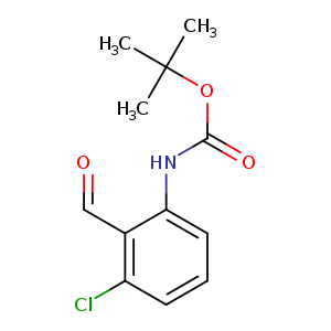 tert-Butyl 3-chloro-2-formylphenylcarbamate